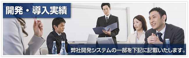開発・導入実績